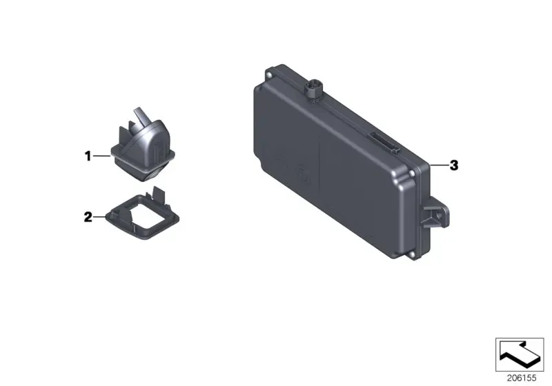 Reversing camera diagram