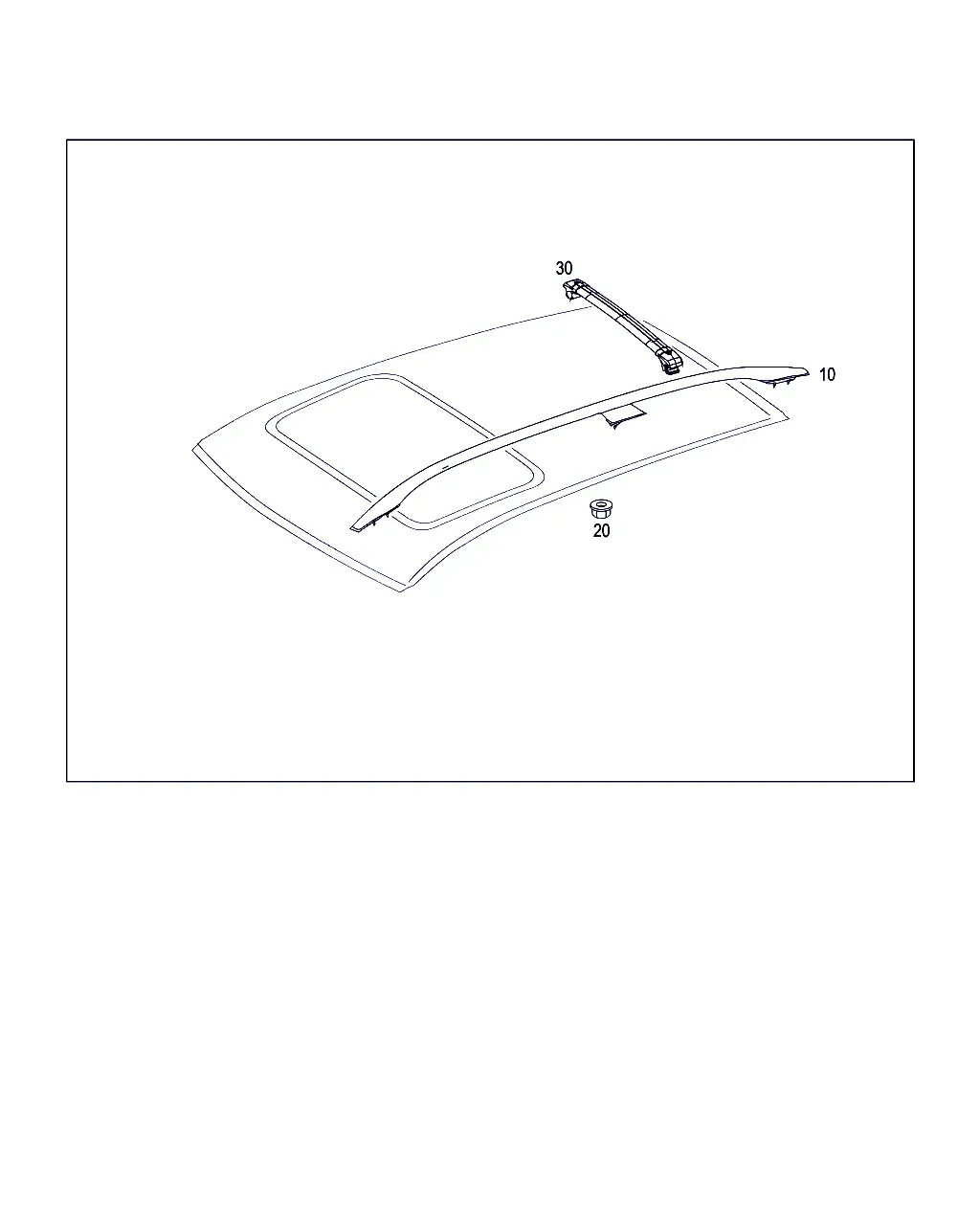 Roof Rails diagram