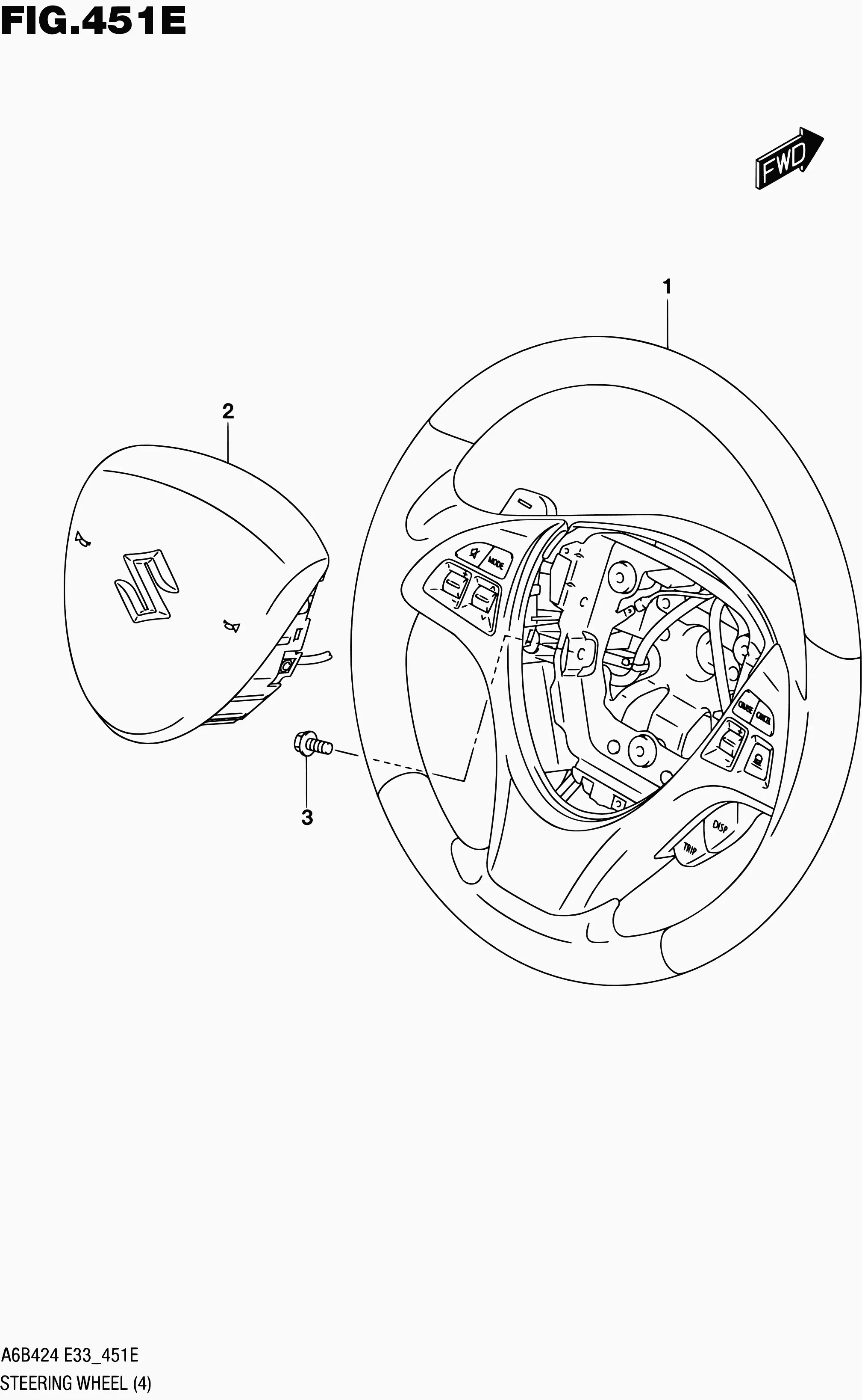 Steering Wheel diagram