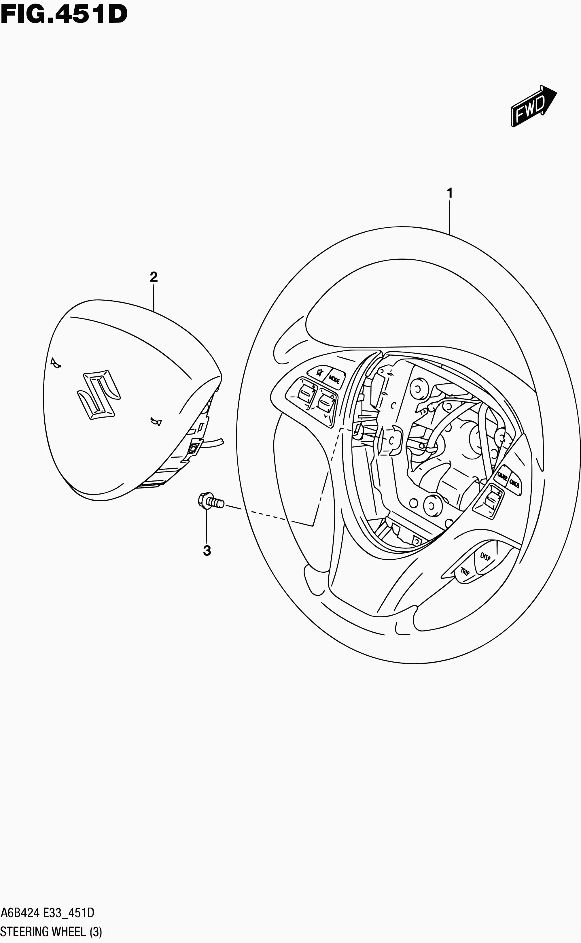 Steering Wheel diagram