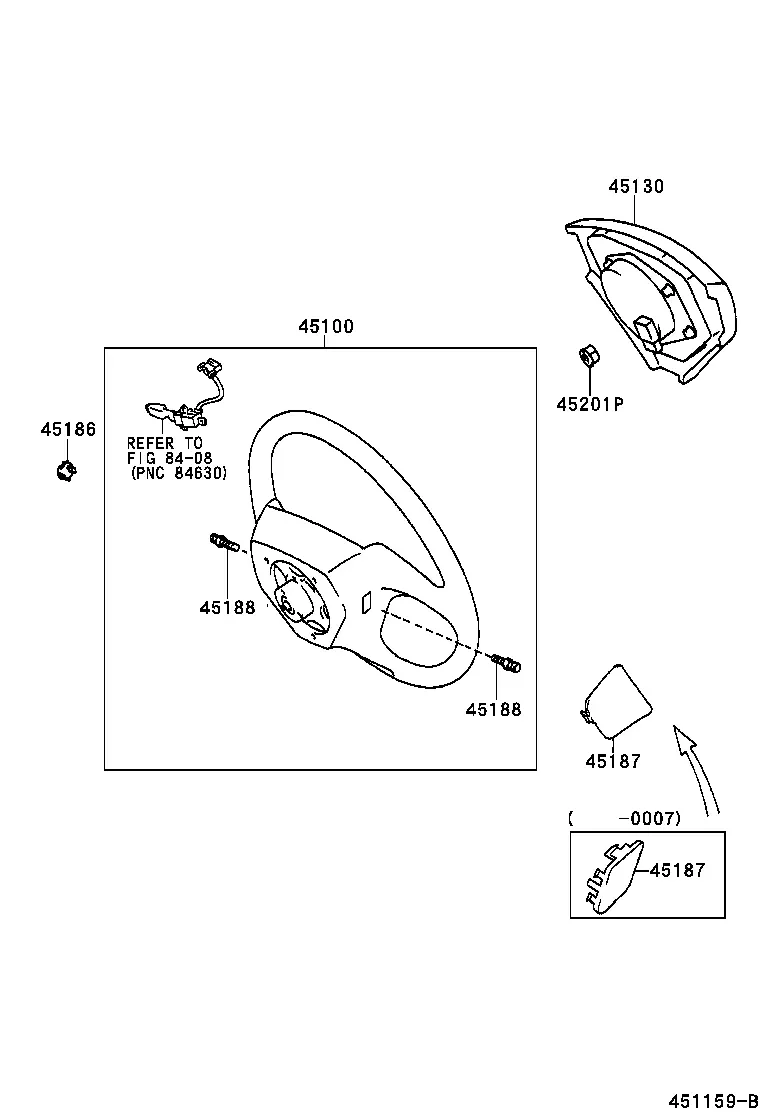 Steering Wheel diagram