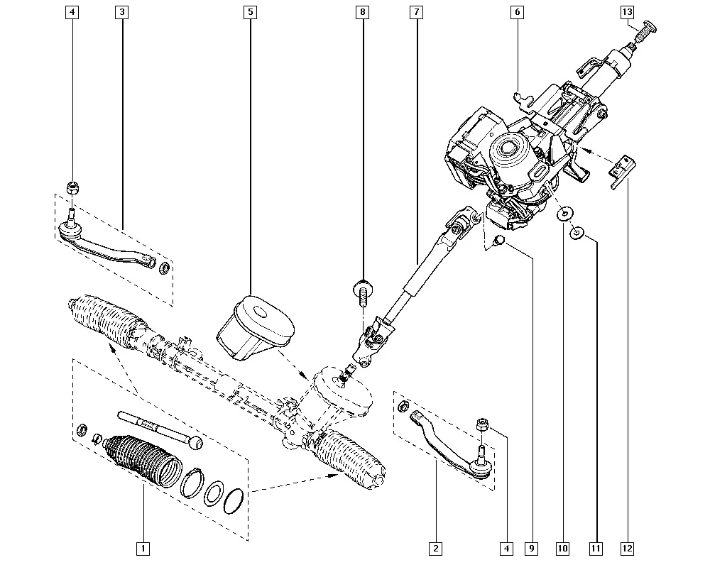 Steering System diagram