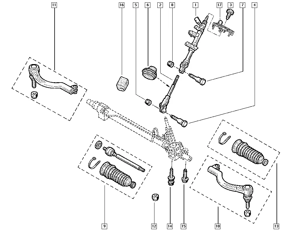 Steering System diagram