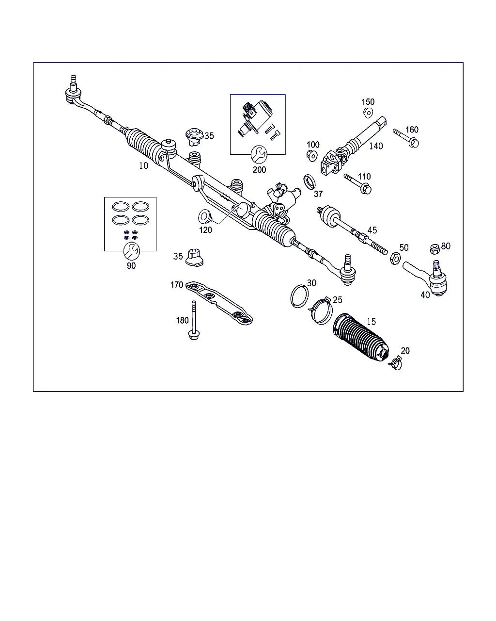 Steering Gear diagram
