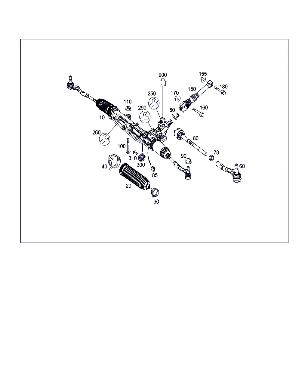 Steering Gear diagram