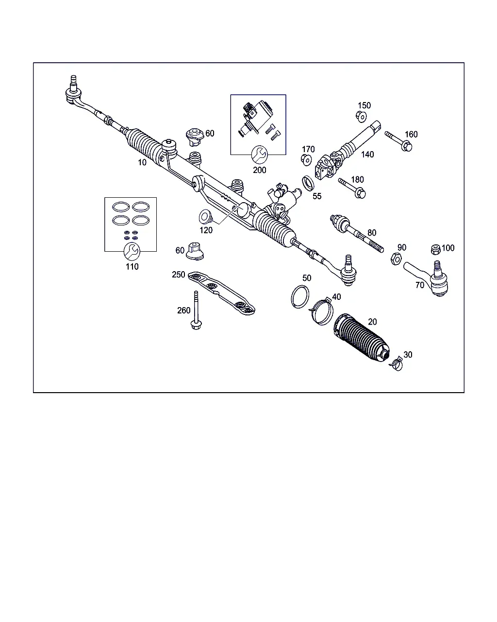Steering Gear diagram