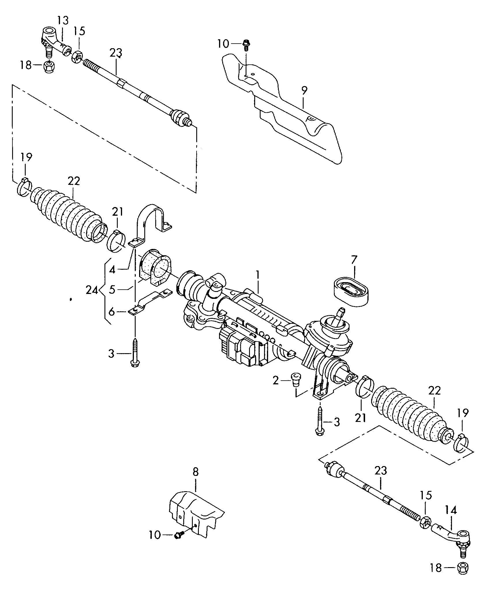 Steering Gear diagram