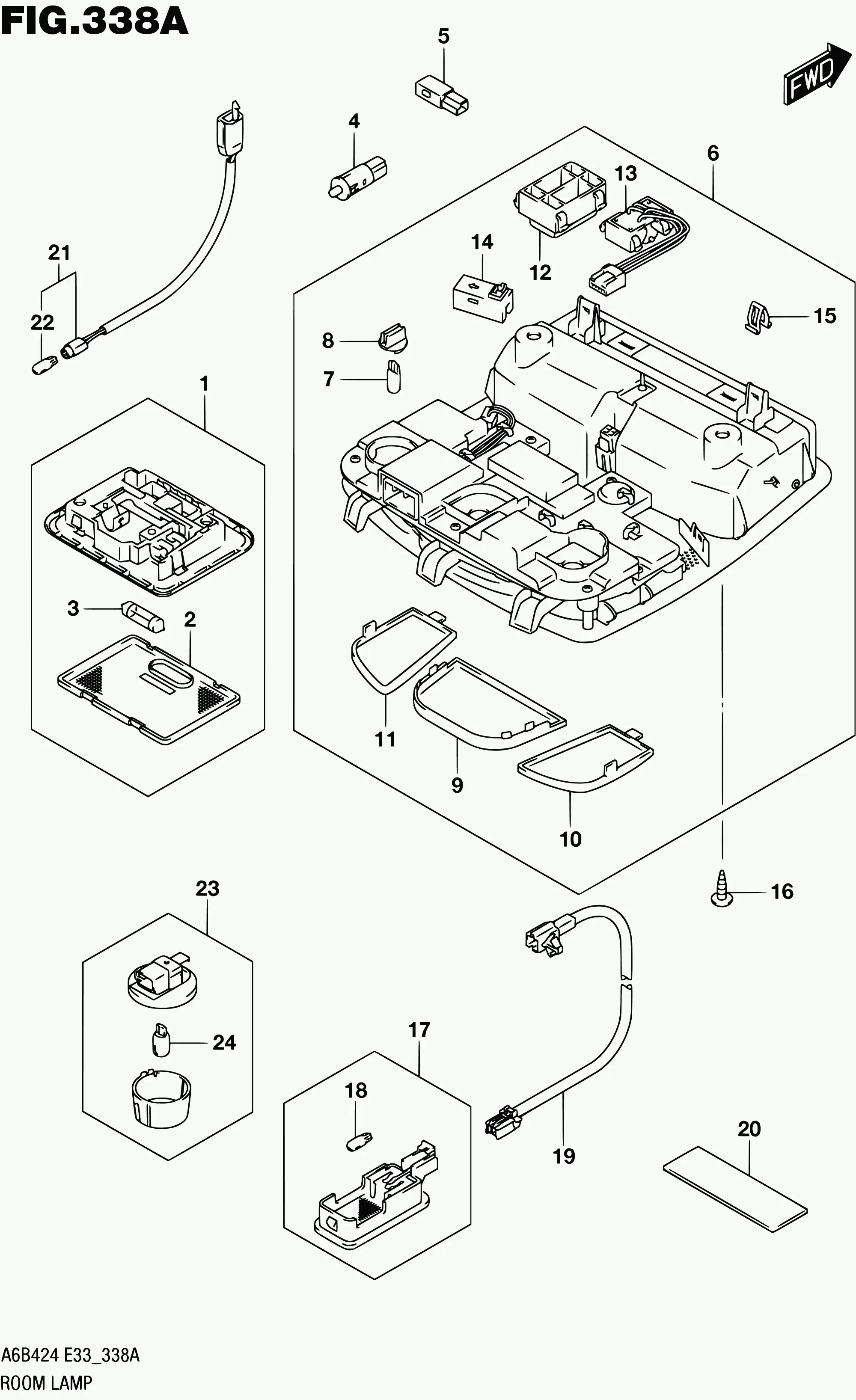 Interior Lighting diagram