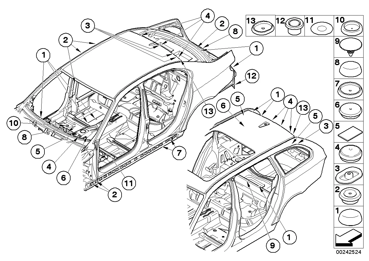 Body plug diagram