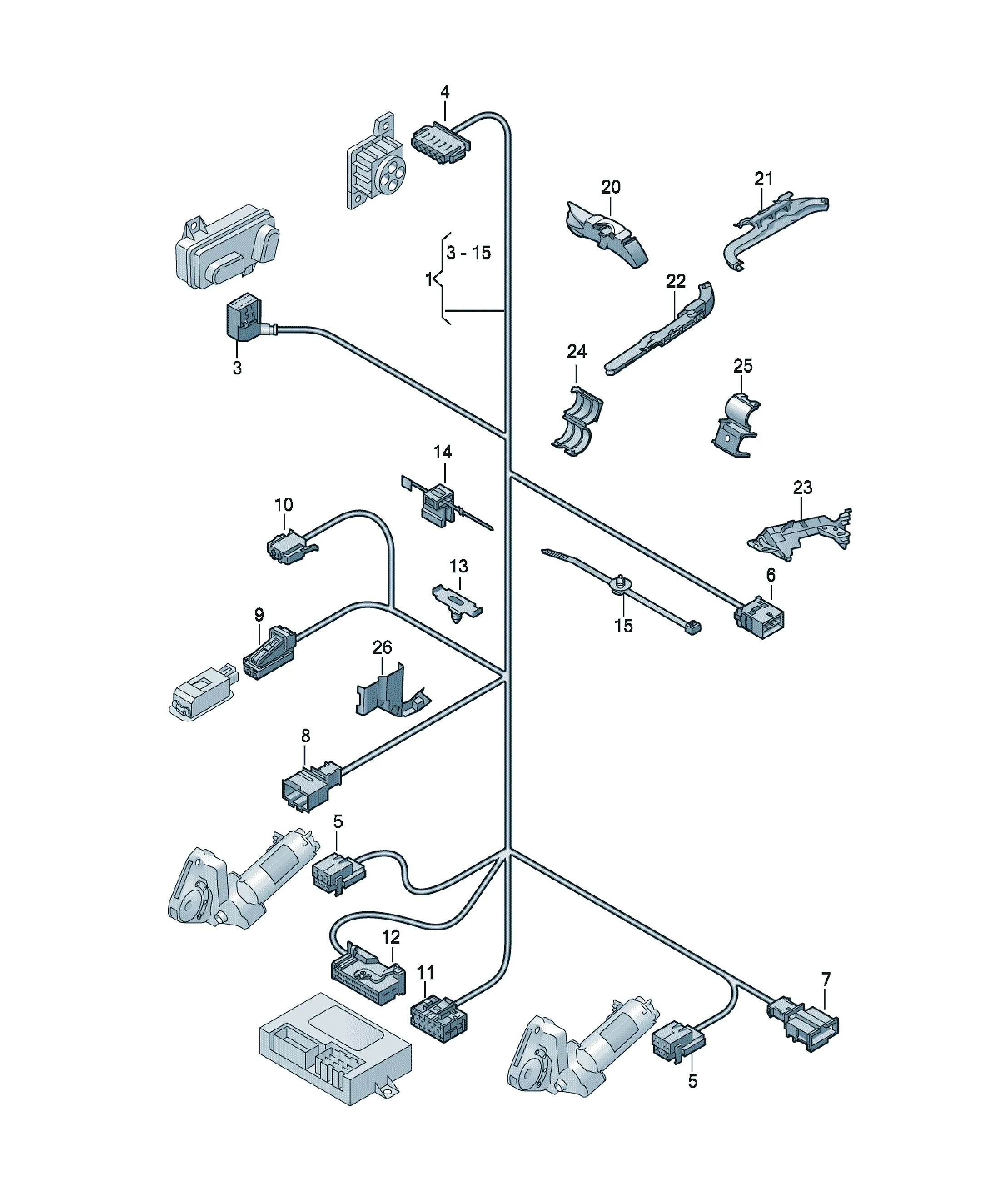 Seat wiring harness diagram
