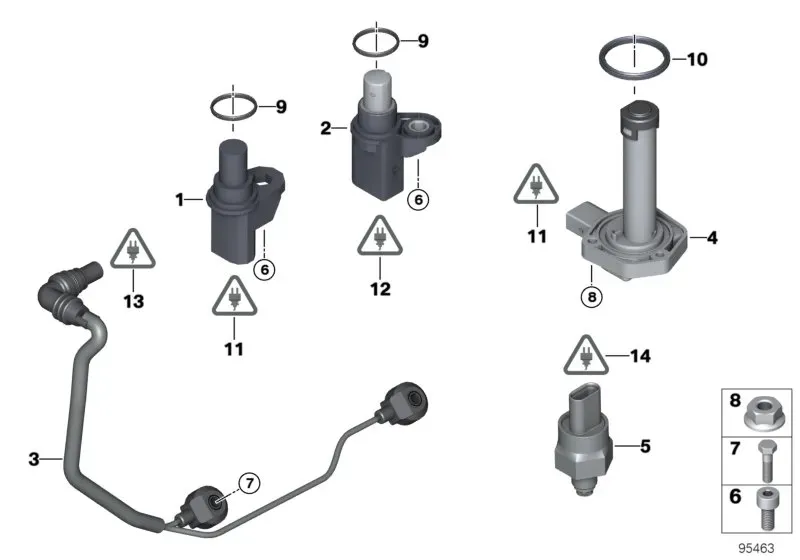 Oil level sensor diagram