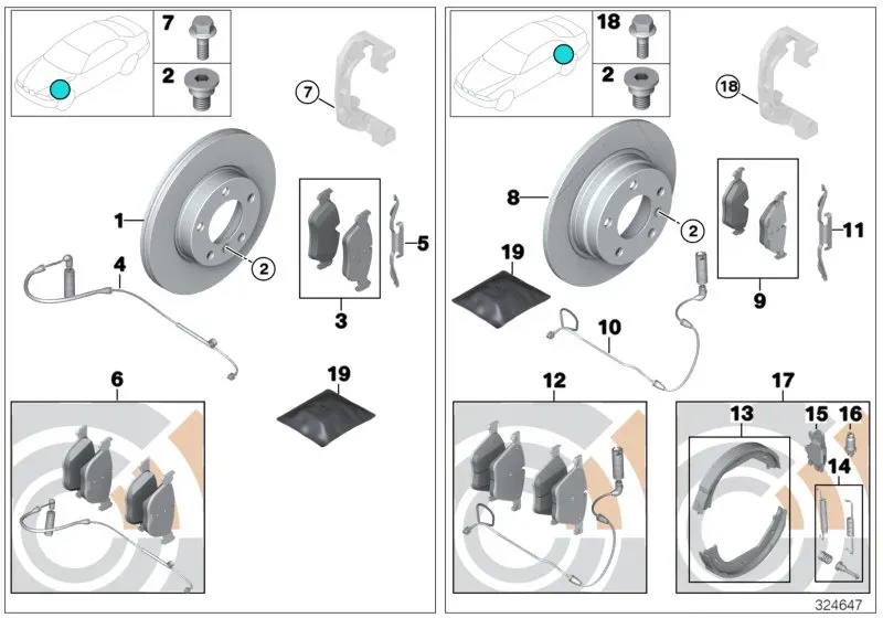 Brake system diagram