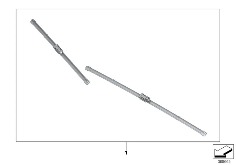 Wiper blades diagram