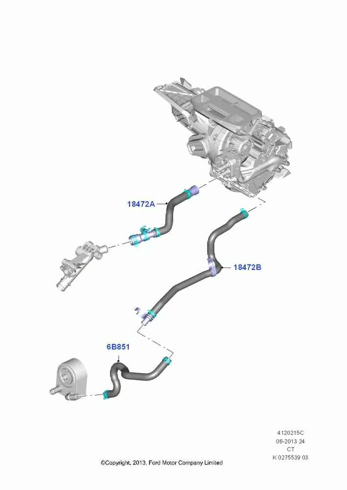 Heater Hoses diagram