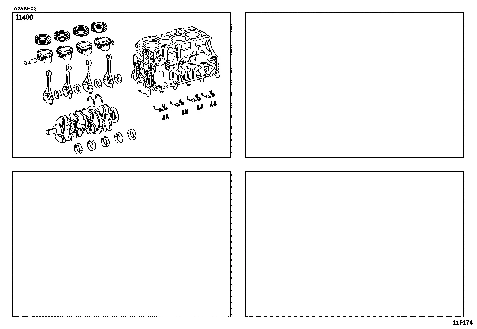Short block assembly diagram
