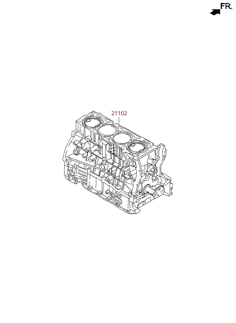 Engine assembly diagram