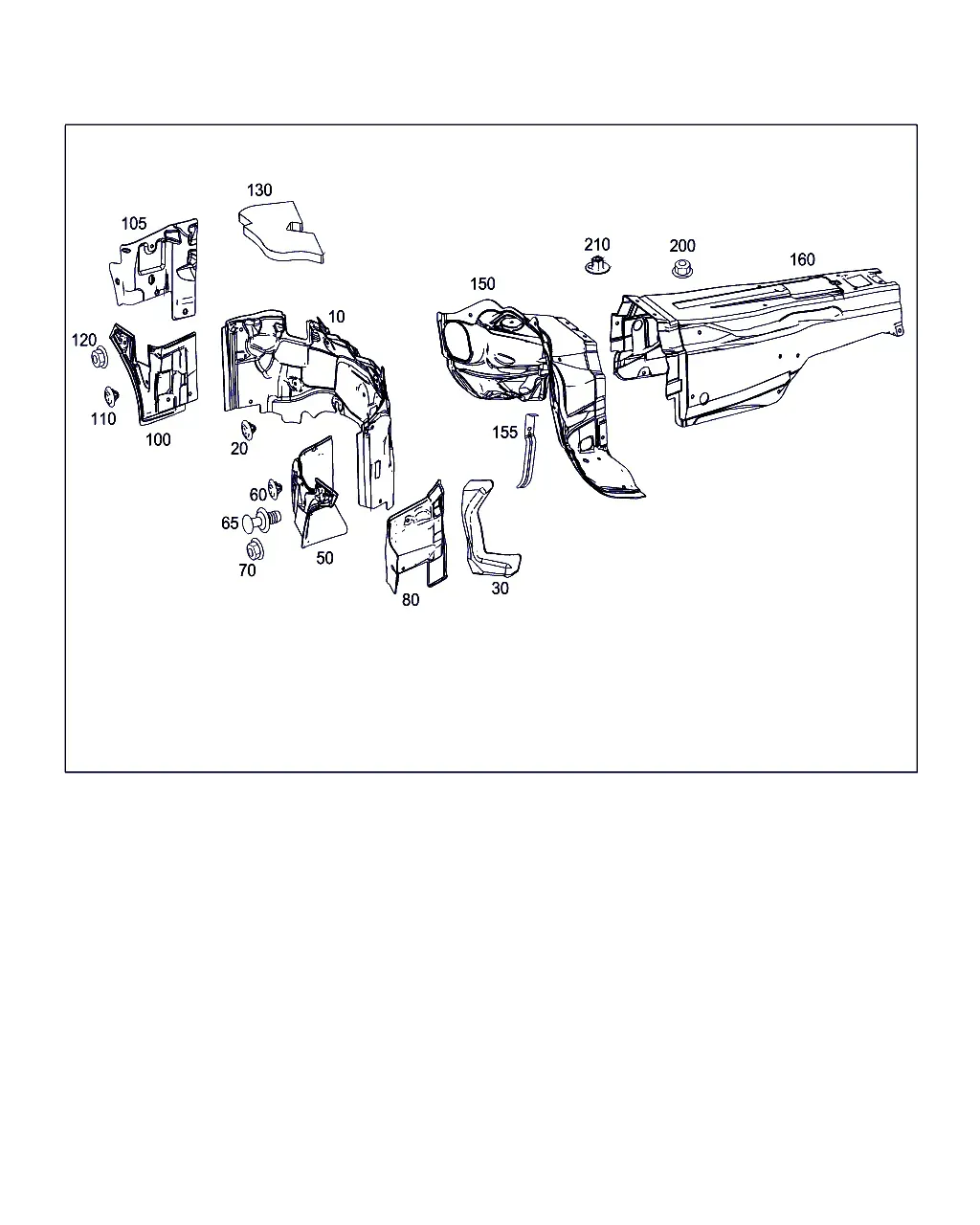 Engine Compartment Insulation diagram
