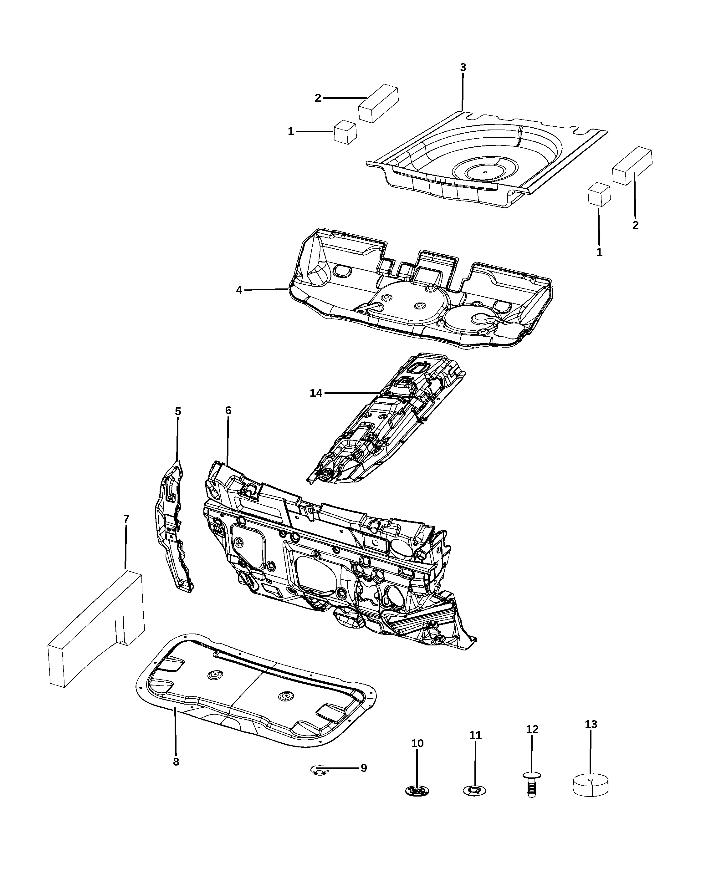 Sound insulation diagram