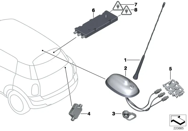Antenna diagram