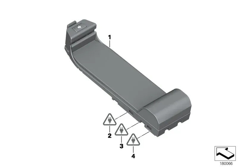 Centre console diagram