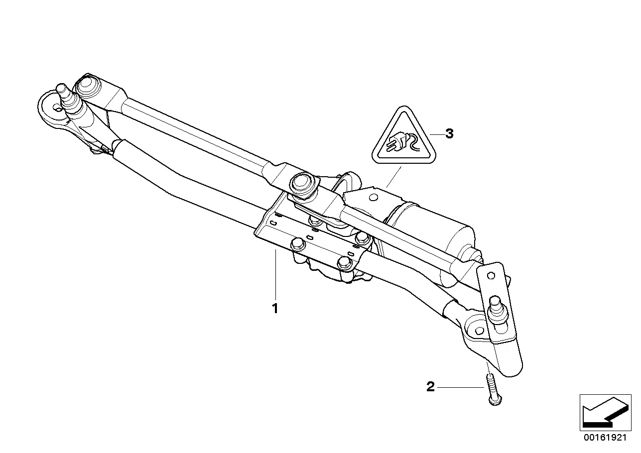 Wiper system diagram