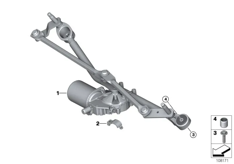 Wiper system diagram