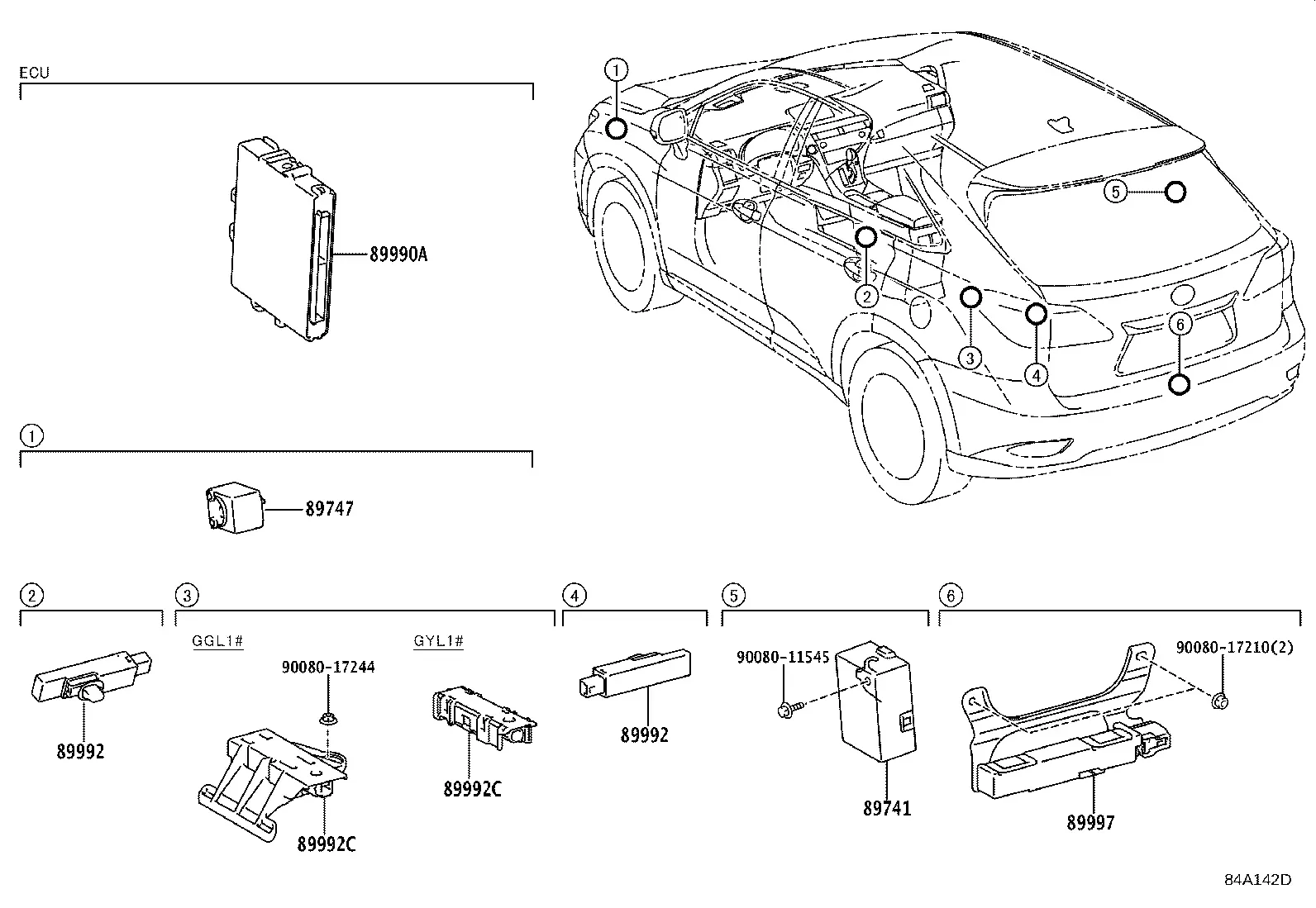 Keyless Entry System diagram