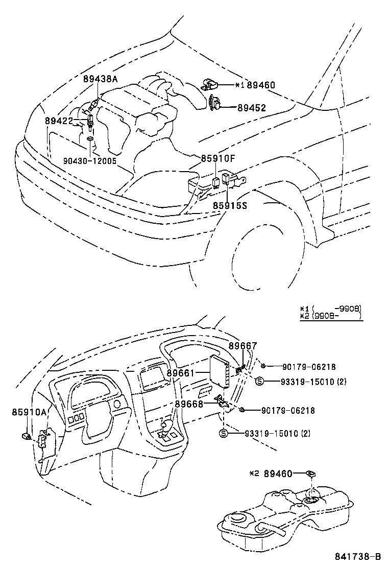 Electronic Fuel Injection System diagram