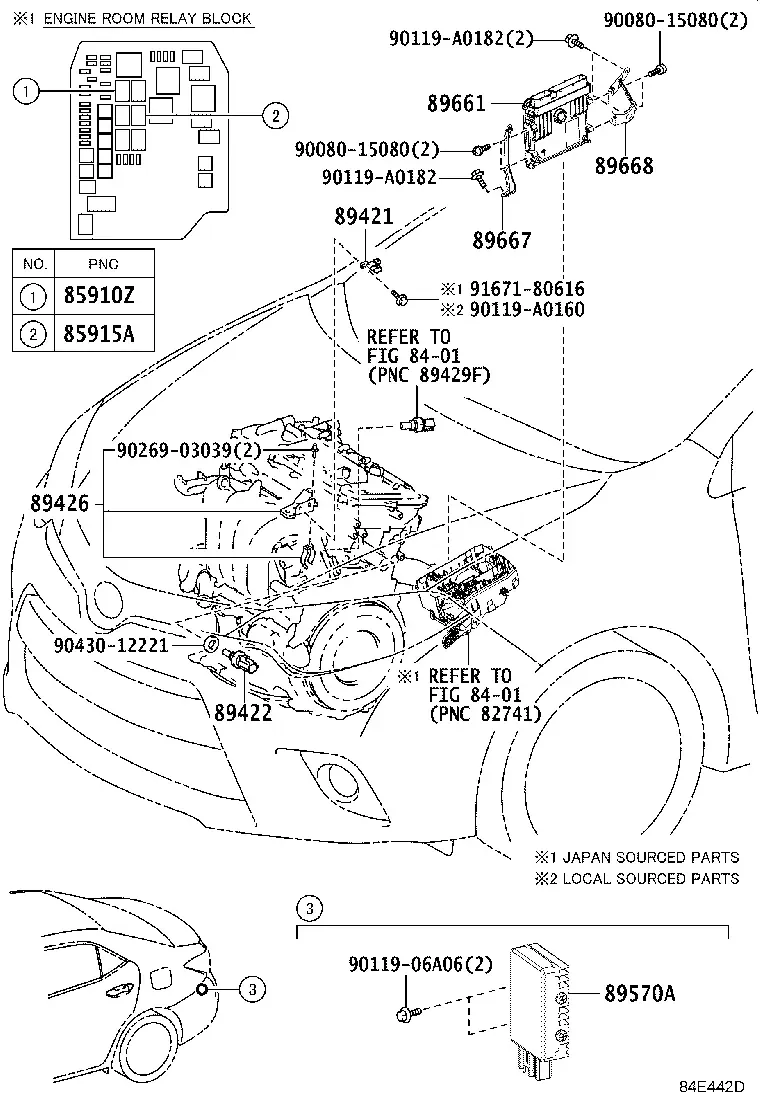 Electronic Fuel Injection System diagram