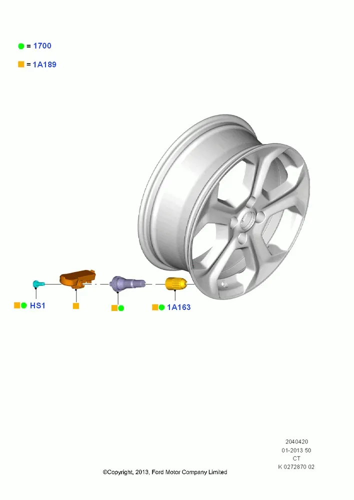Tire Pressure Monitoring System diagram