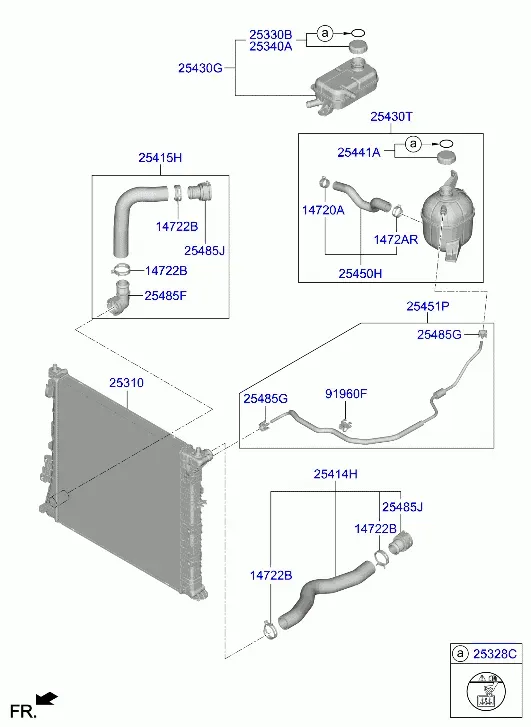 Engine Cooling System diagram