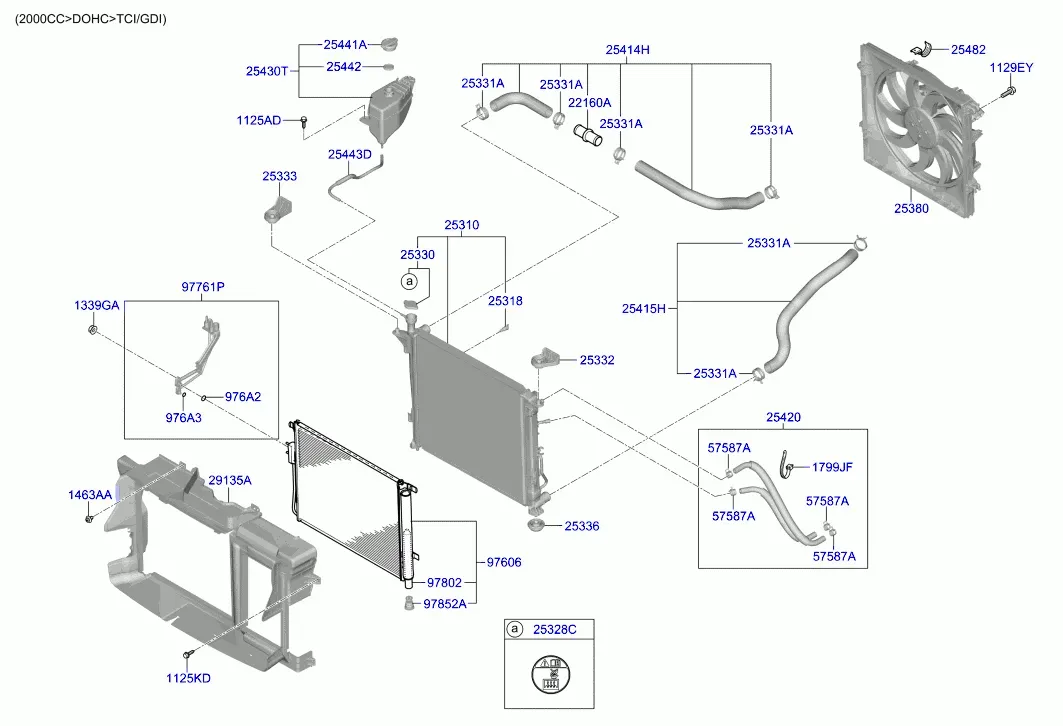 Engine Cooling System diagram