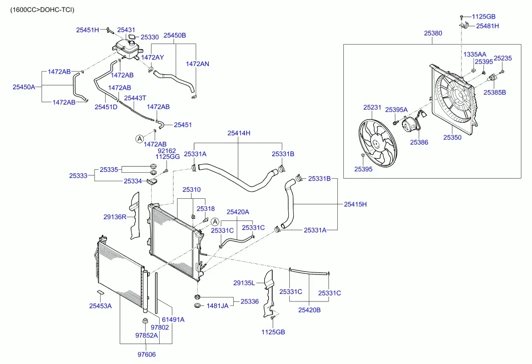 Engine Cooling System diagram