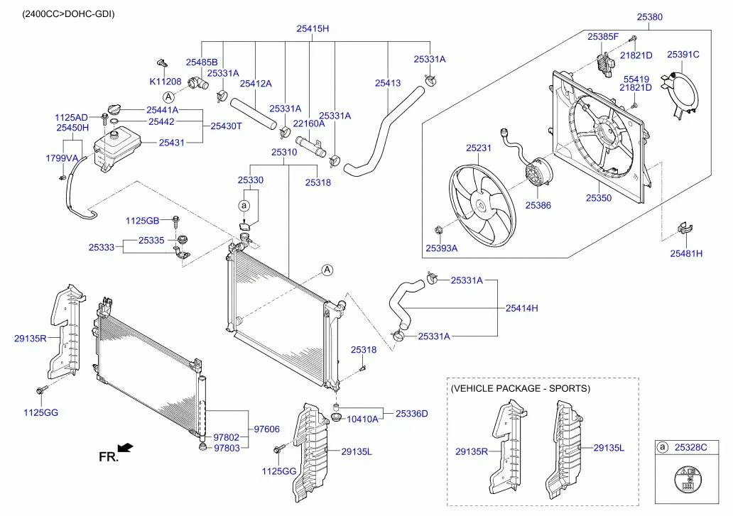 Engine Cooling System diagram