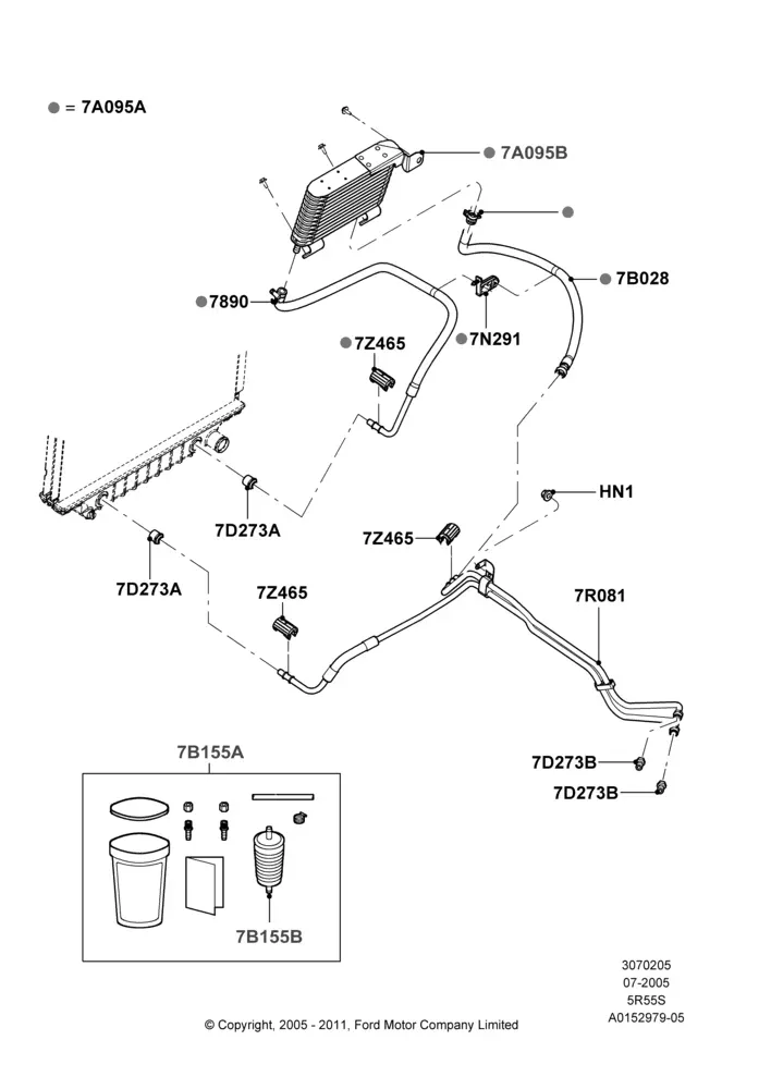 Transmission Cooling System diagram