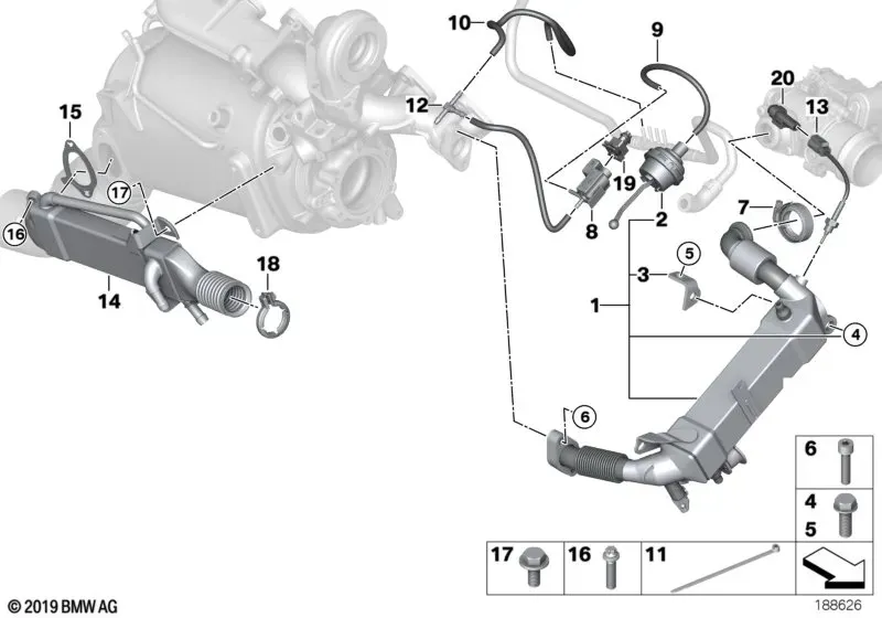 Exhaust Gas Recirculation System diagram