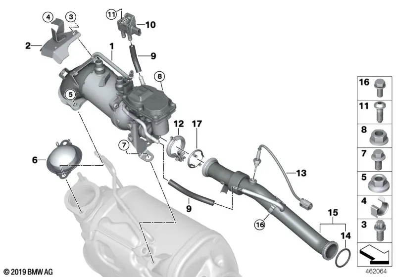 Exhaust Gas Recirculation System diagram