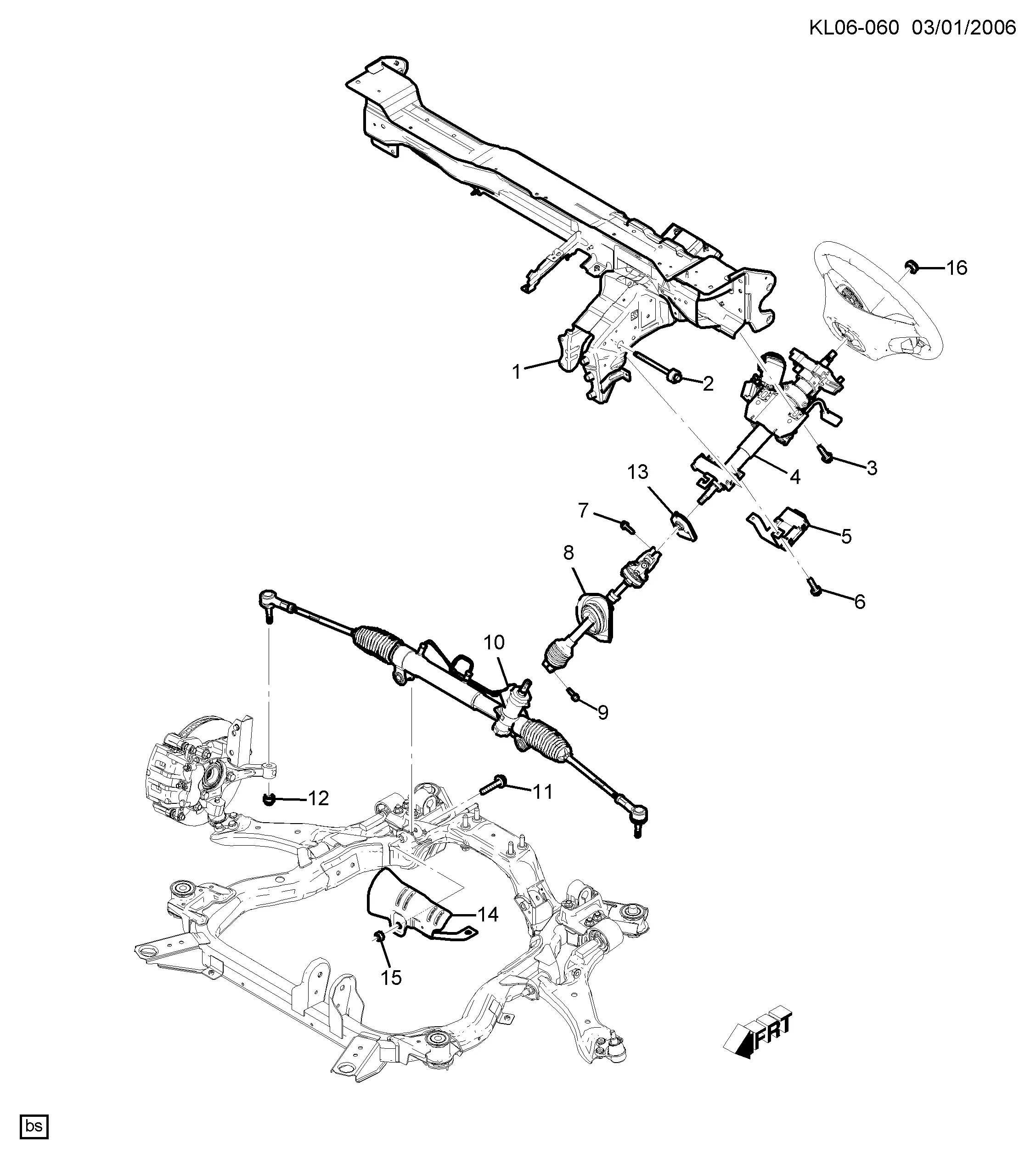 Steering System diagram