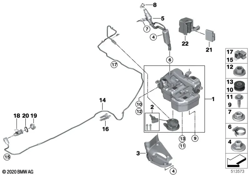 SCR System diagram