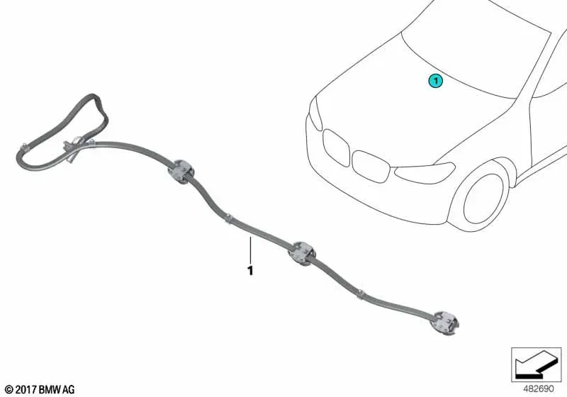 Windshield Washer System diagram
