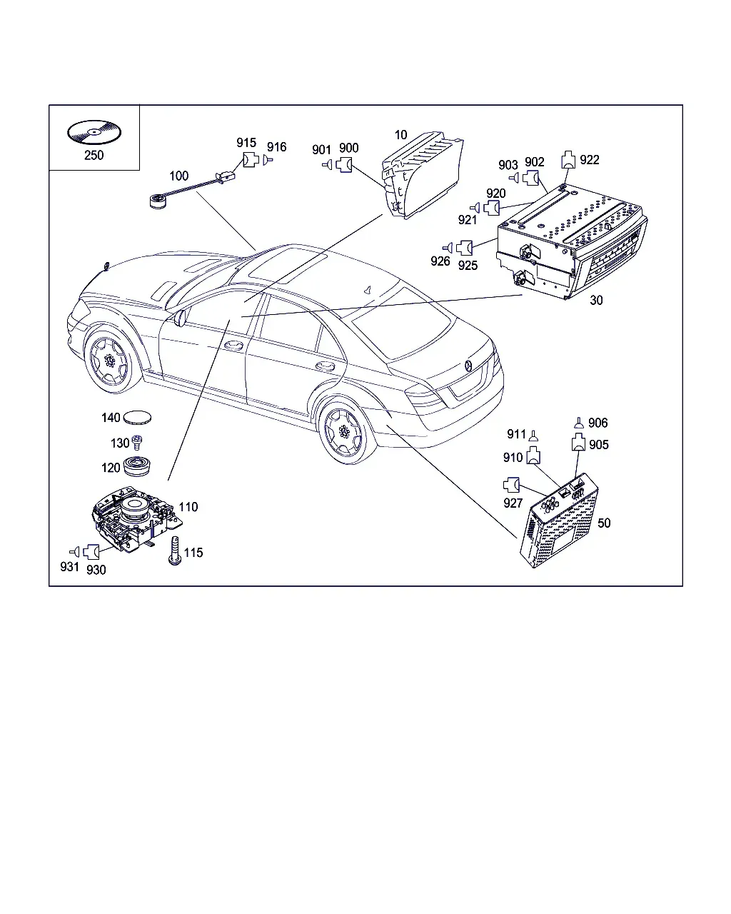 COMAND Control and Display System diagram