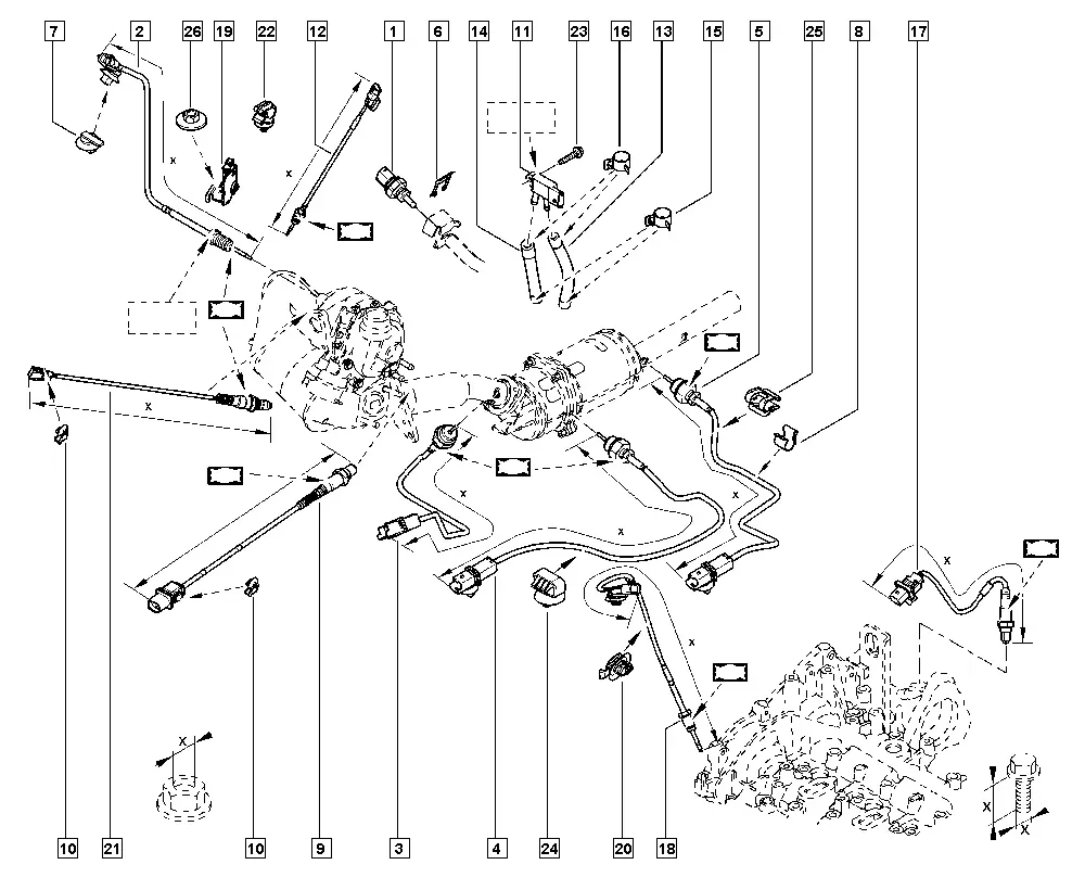 Diesel Fuel Injection System diagram