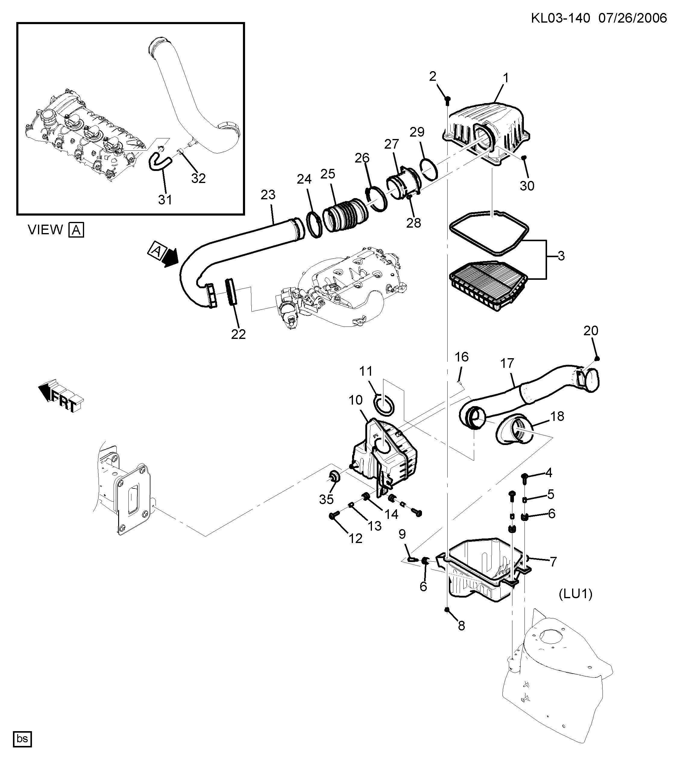Air Intake System diagram