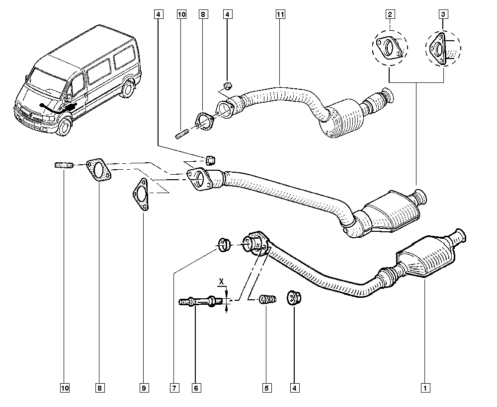 Exhaust System diagram