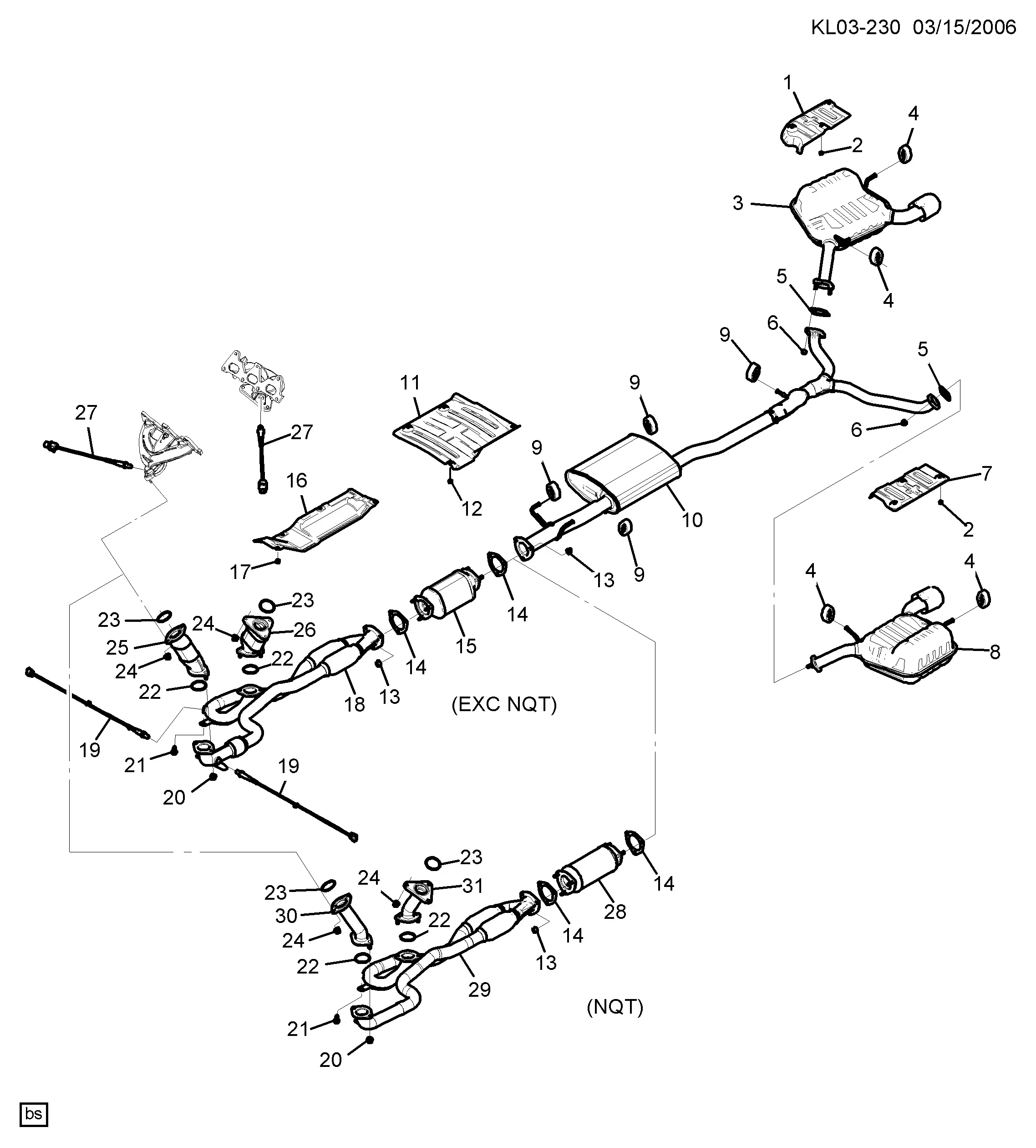 Exhaust System diagram