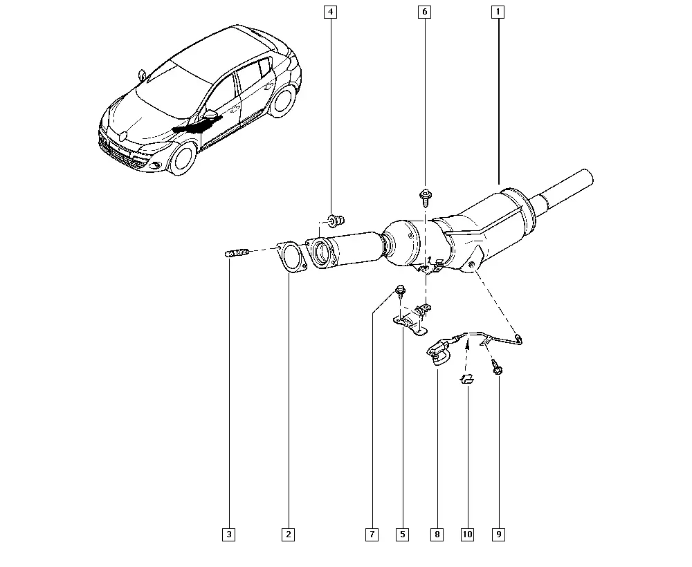Exhaust System diagram