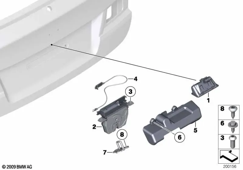 Tailgate Locking System diagram