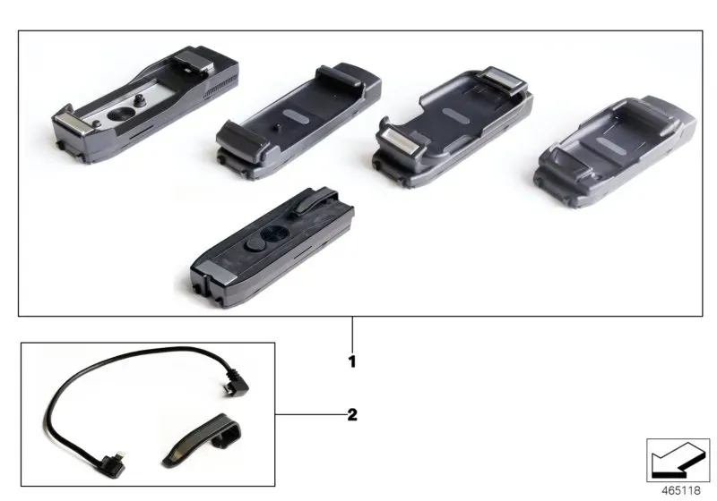 Smartphone adapter diagram