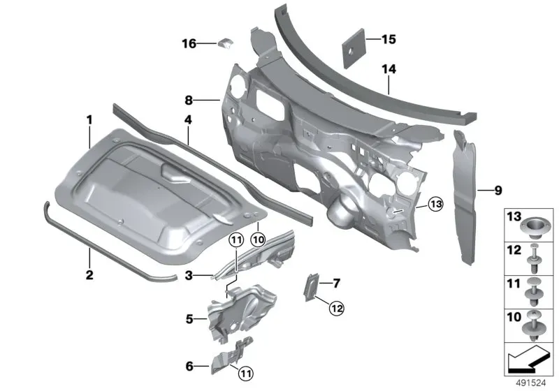 Sound insulation diagram