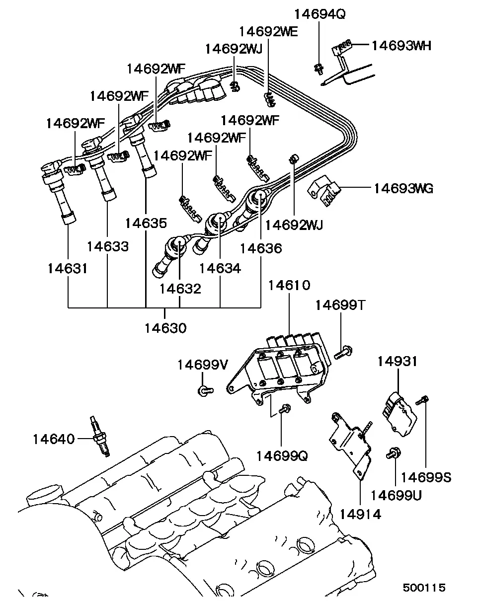 Ignition system diagram